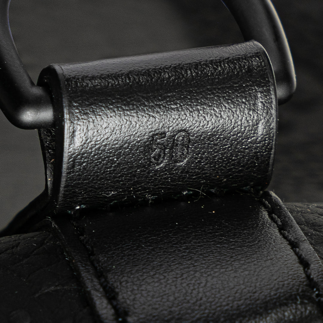 Monogram Taurillon Keepall Bandouliere 50 Black - Gaby Paris