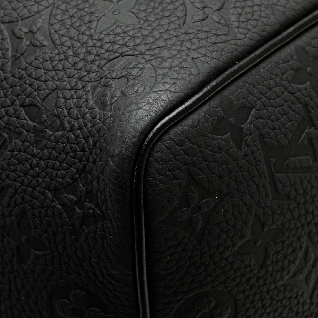 Monogram Taurillon Keepall Bandouliere 50 Black - Gaby Paris