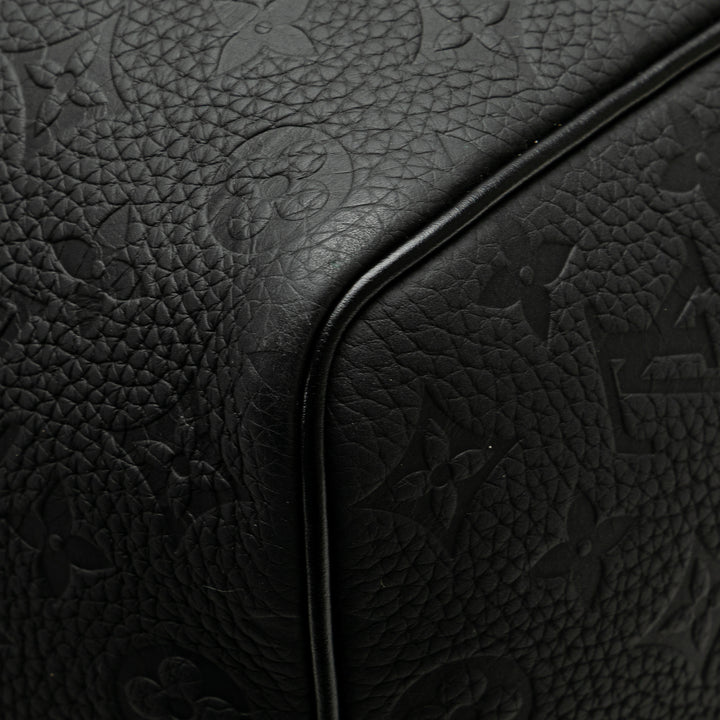 Monogram Taurillon Keepall Bandouliere 50 Black - Gaby Paris