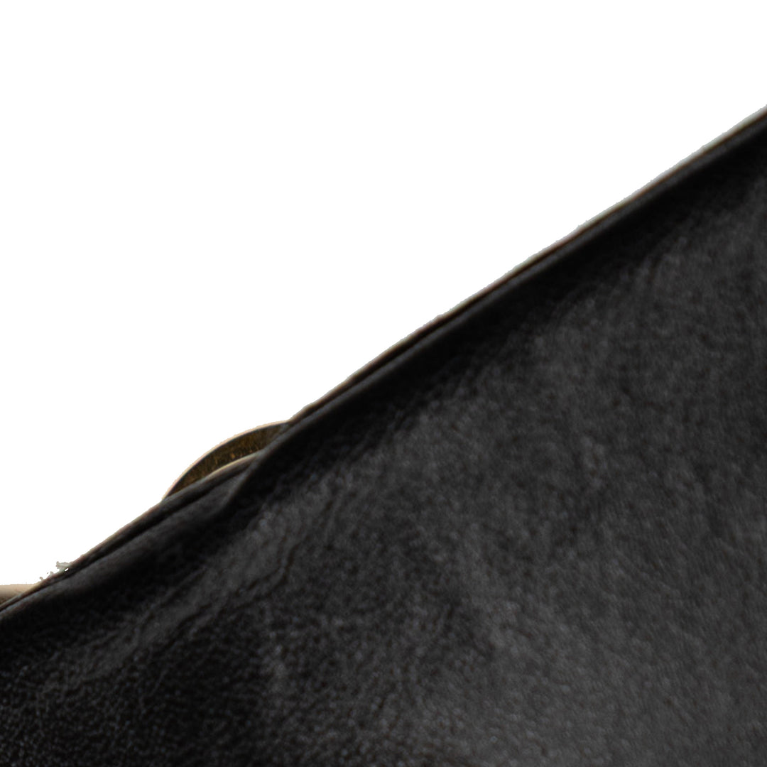Saint Laurent Small Smooth Cuir de veau Monogram Kate Pompon Sac porté croisé