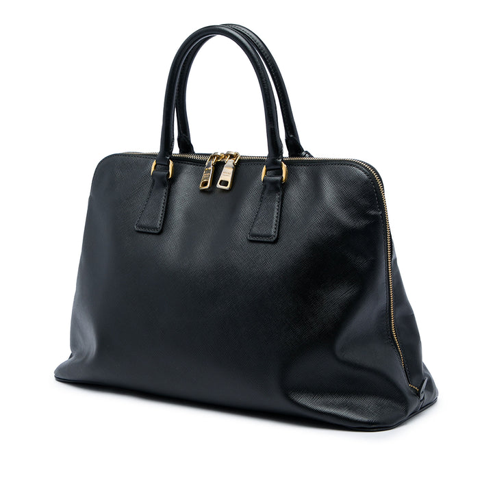 Prada Sac à main Lux Promenade Saffiano Grand Noir – vue 2 – GABY PARIS
