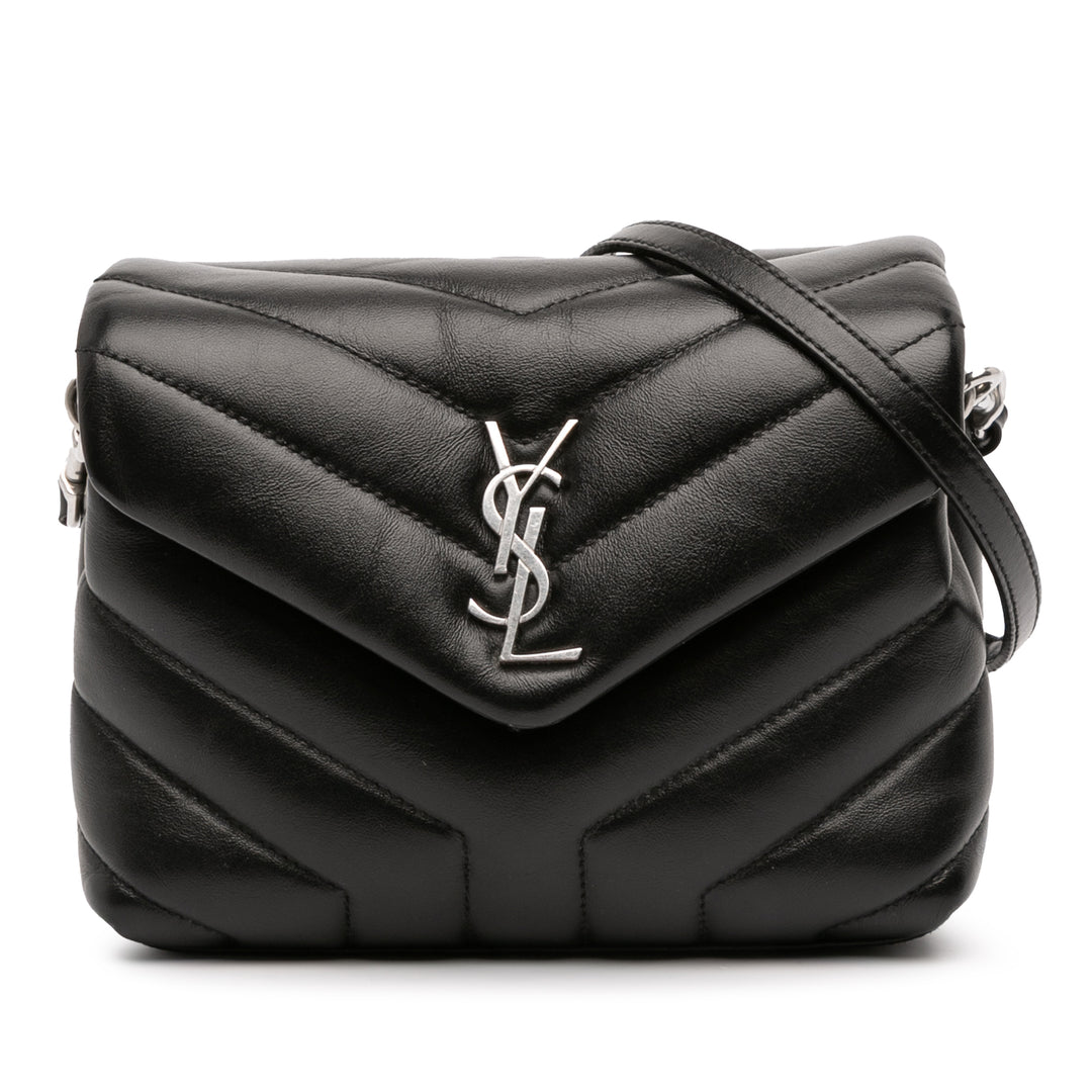 Saint Laurent Toy Cuir Monogram LouLou Sac porté croisé – GABY PARIS Authentique