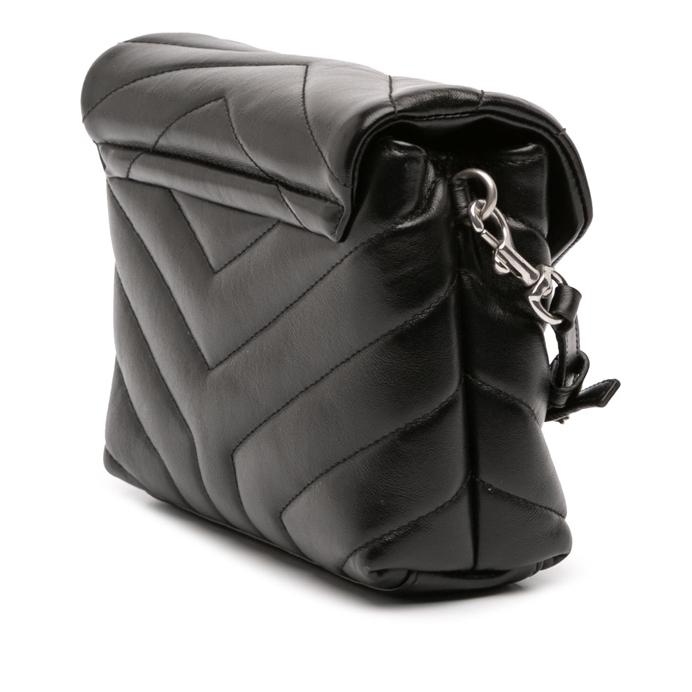 Saint Laurent Toy Cuir Monogram LouLou Sac porté croisé – GABY PARIS Authentique