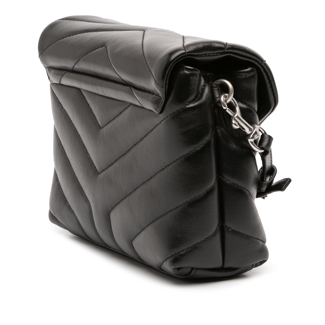 Saint Laurent Toy Cuir Monogram LouLou Sac porté croisé – GABY PARIS Authentique