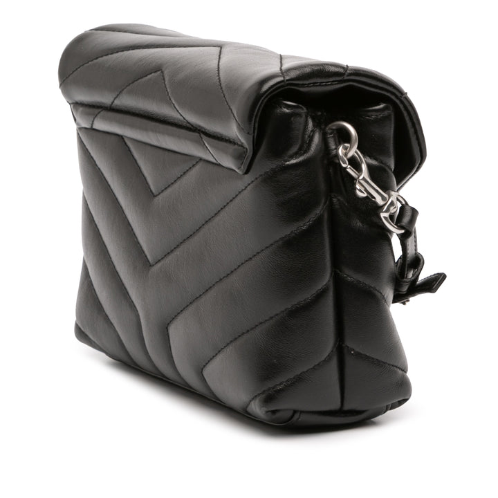 Saint Laurent Toy Cuir Monogram LouLou Sac porté croisé – GABY PARIS Authentique