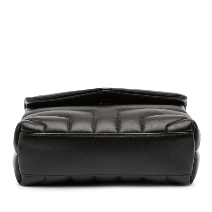 Saint Laurent Toy Cuir Monogram LouLou Sac porté croisé – GABY PARIS Authentique