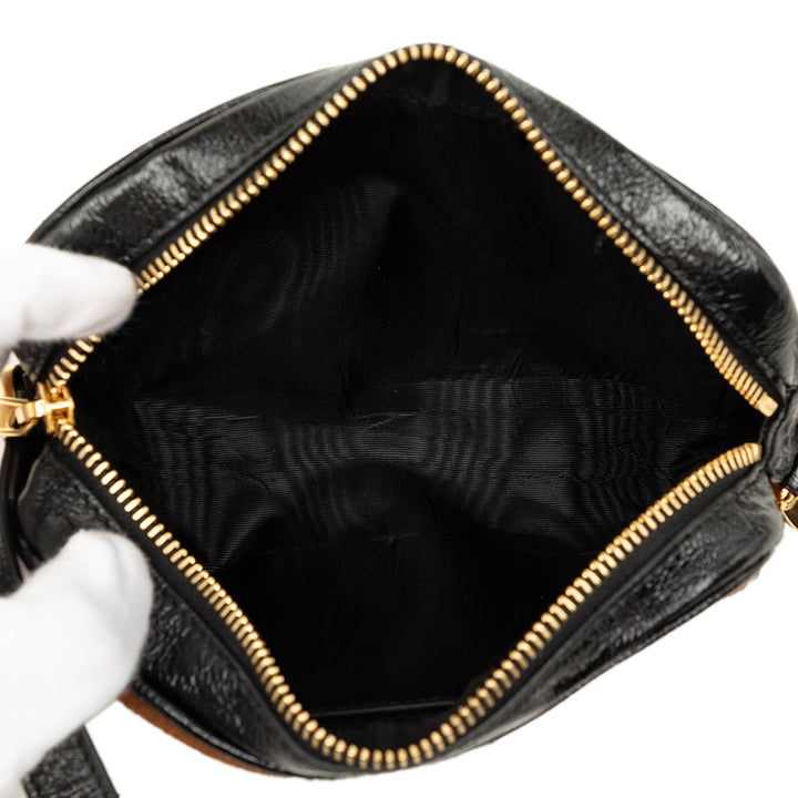 Gucci Sac bandoulière Web Ophidia Mini Marron – vue 4 – GABY PARIS