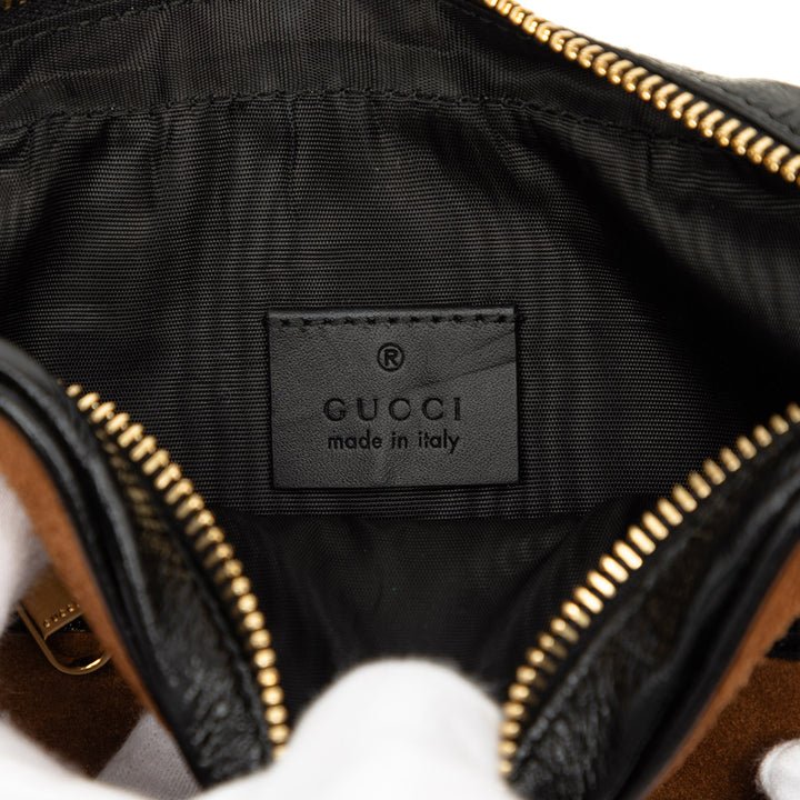 Gucci Sac bandoulière Web Ophidia Mini Marron – vue 5 – GABY PARIS