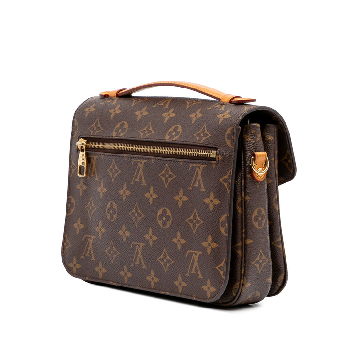 Louis Vuitton Monogram Pochette Metis Marron