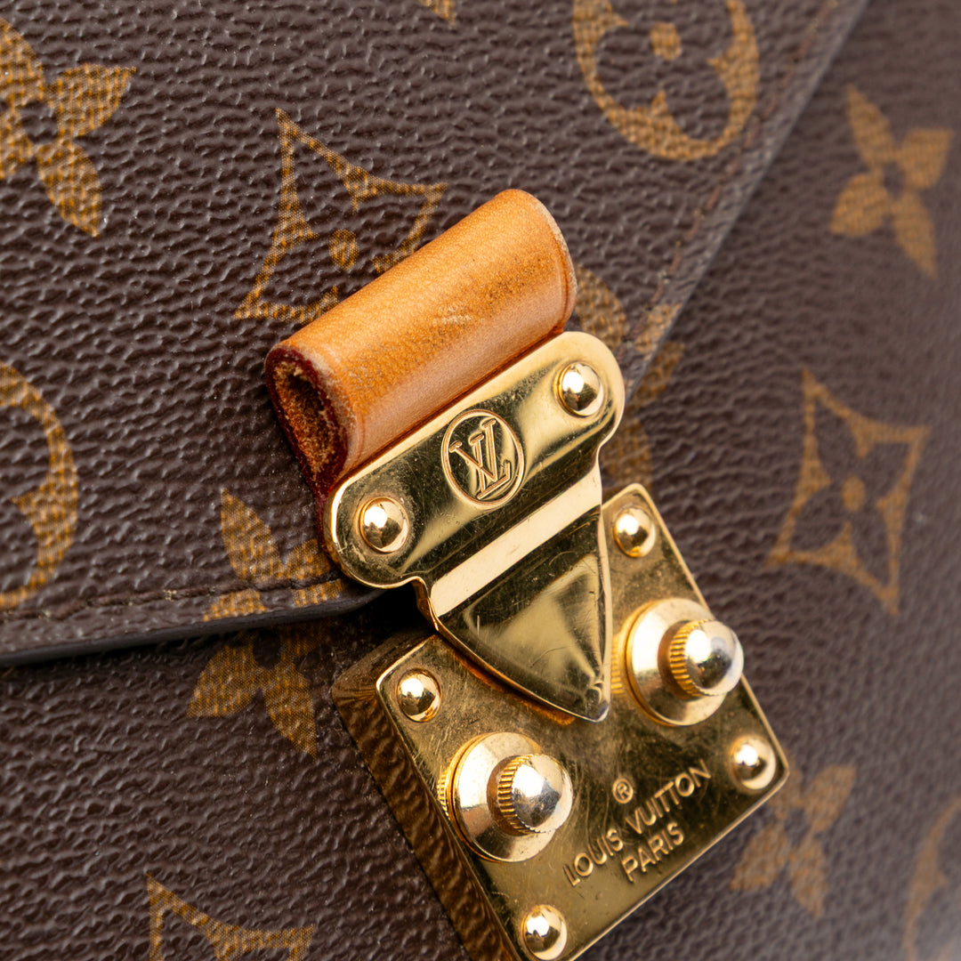 Louis Vuitton Monogram Pochette Metis Marron