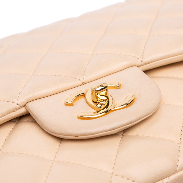 Chanel Jumbo Classic Cuir d’agneau Double rabat Marron – GABY PARIS Authentique