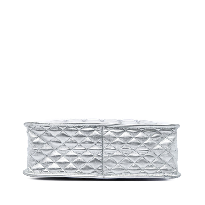 CC Vinyl Ice Cube Cabas Argenté