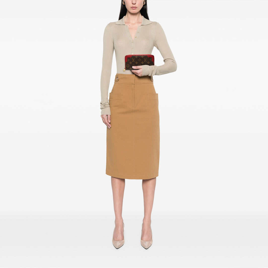 Louis Vuitton Monogram Retiro Zippy Portefeuille