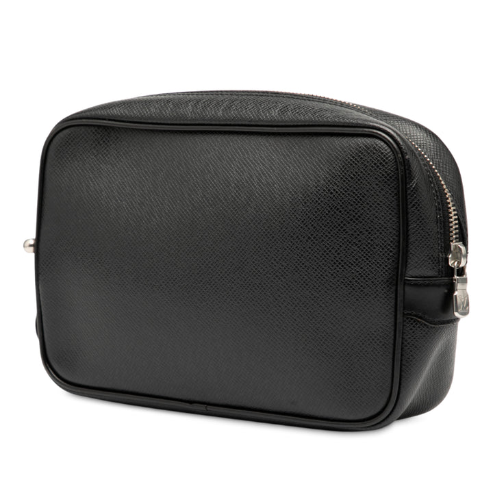Louis Vuitton Taiga Pochette Kaluga Noir
