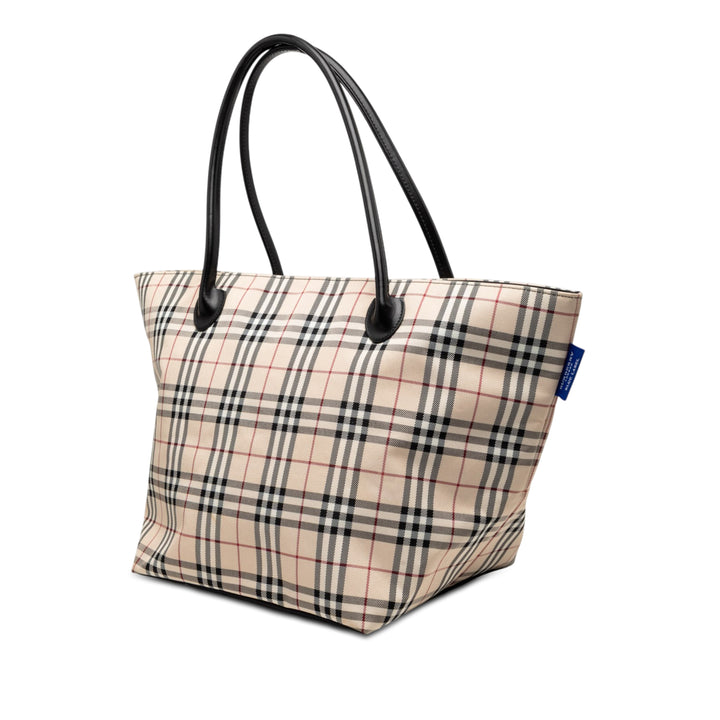 Burberry House Check Cabas Beige – vue 2 – GABY PARIS