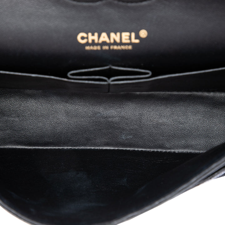 Chanel Sac porté épaule Classic Double rabat Moyen Cuir caviar Noir – vue 4 – GABY PARIS