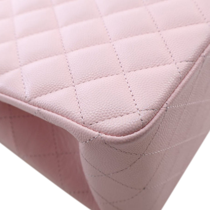 Mini Quilted Caviar Bucket Bag Pink - Gaby Paris