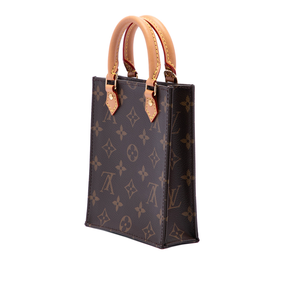 Louis Vuitton Sac Plat Monogram Marron – vue 2 – GABY PARIS