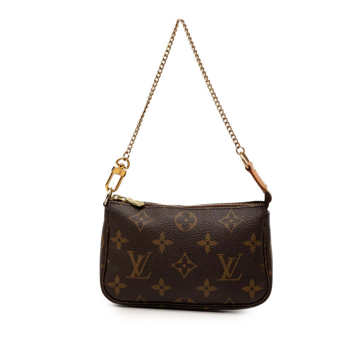 Pochette Accessoires Mini Monogram Marron