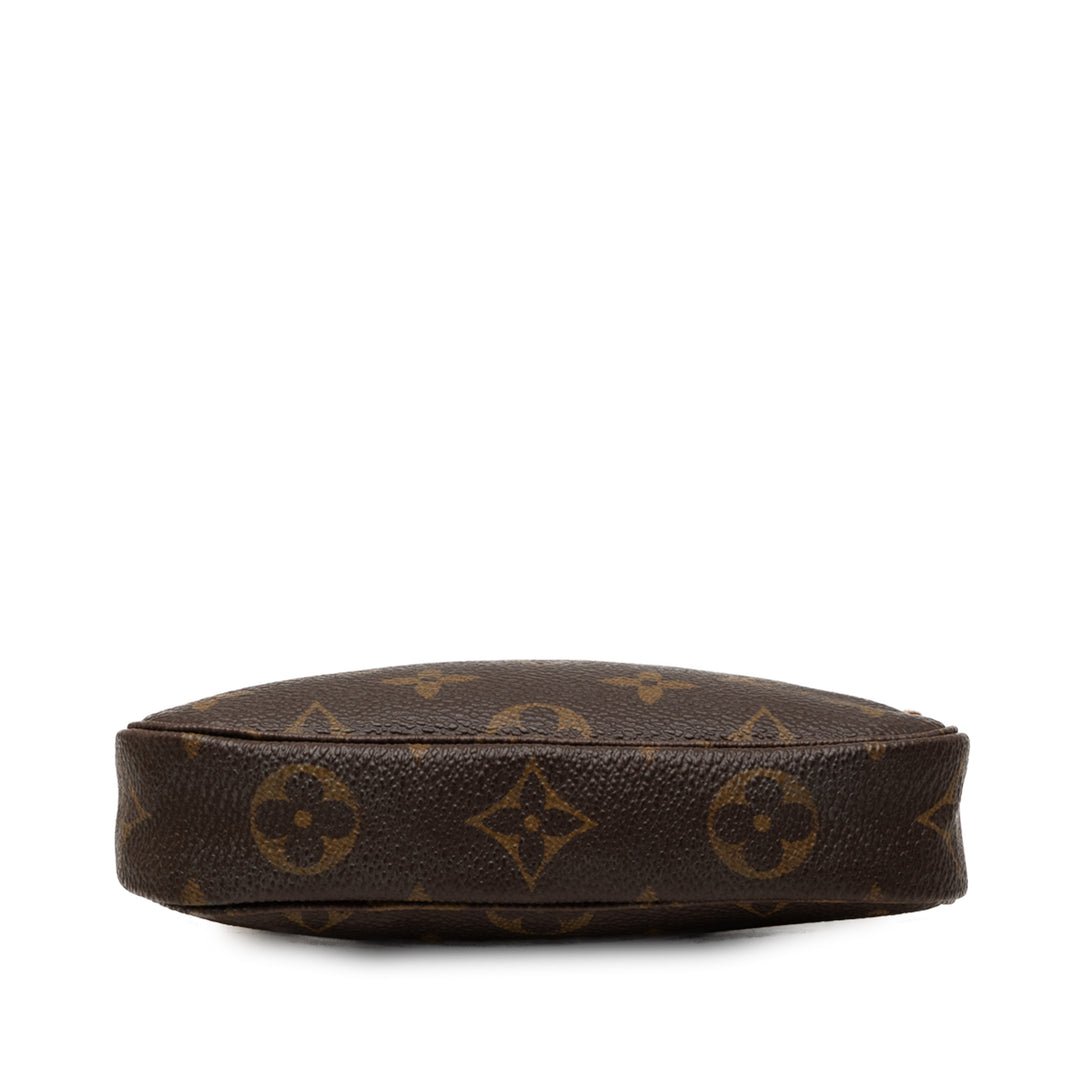 Pochette Accessoires Mini Monogram Marron