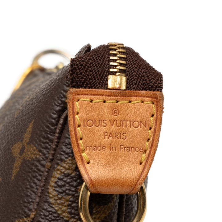 Pochette Accessoires Mini Monogram Marron