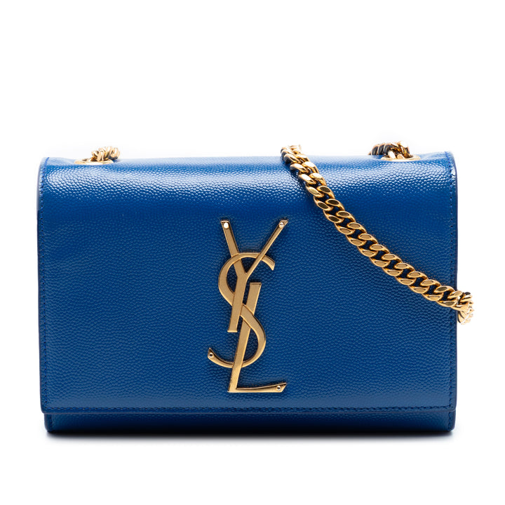 Grain De Poudre Kate Sac Petit Monogram Bleu