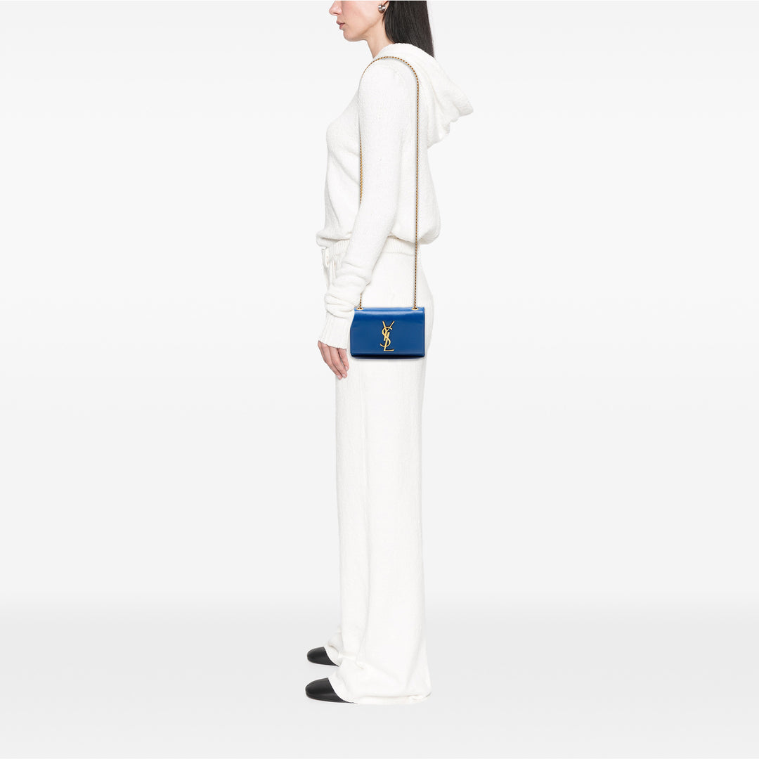 Grain De Poudre Kate Sac Petit Monogram Bleu