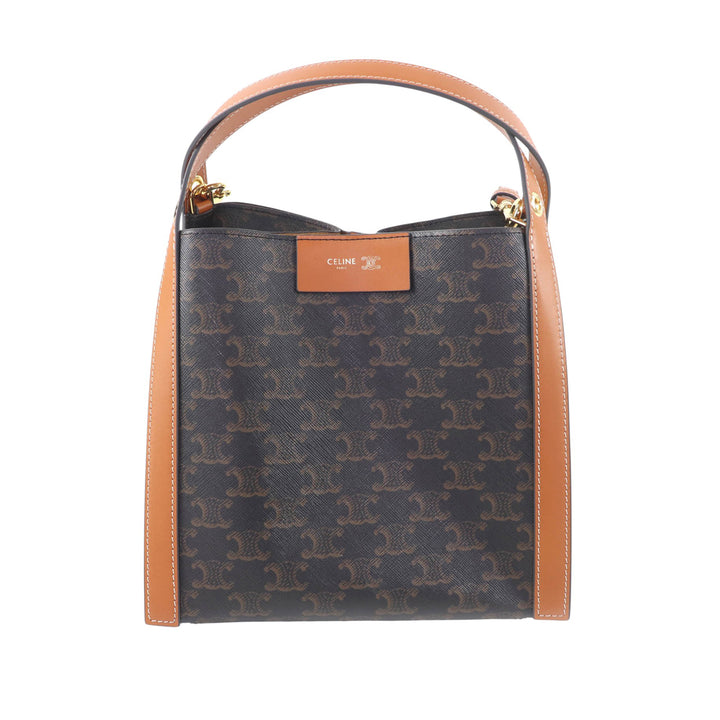 Triomphe Cube Sac Petit Triomphe enduite Noir