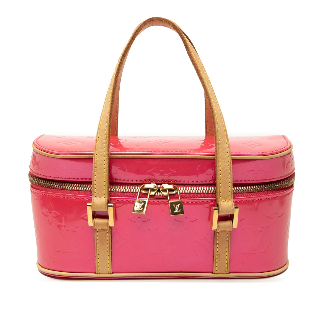 Sullivan Horizontal PM Cuir verni Monogram Rose