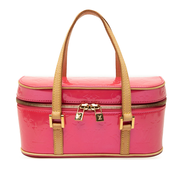 Sullivan Horizontal PM Cuir verni Monogram Rose