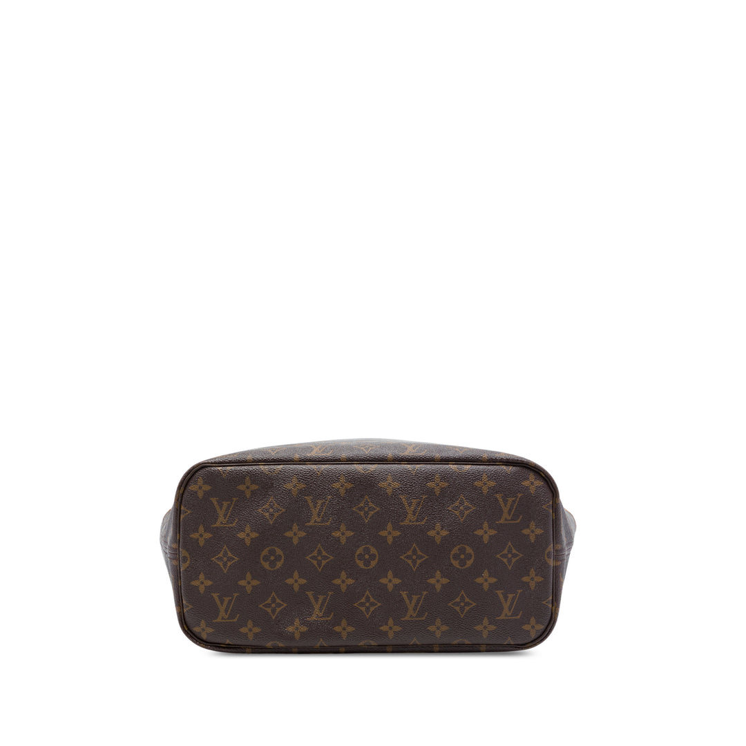Louis Vuitton Cabas Neverfull Inside Out Monogram MM Marron – vue 3 – GABY PARIS