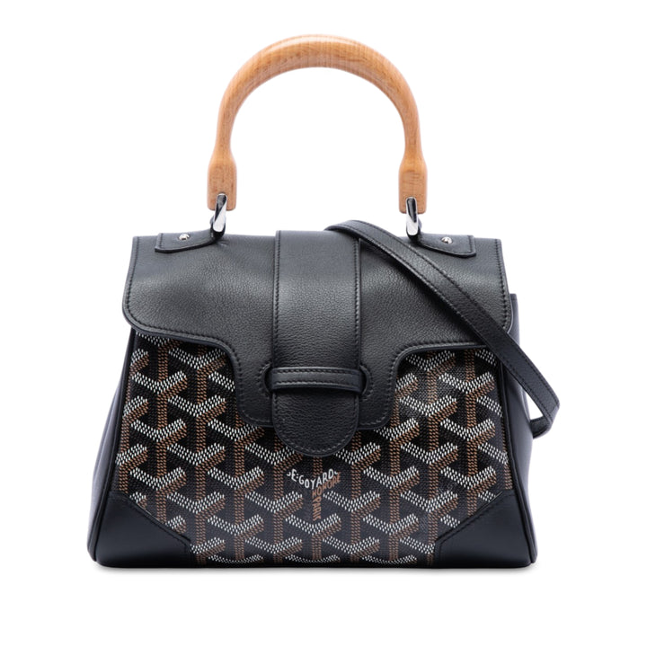 Saigon Souple Mini Goyardine Noir