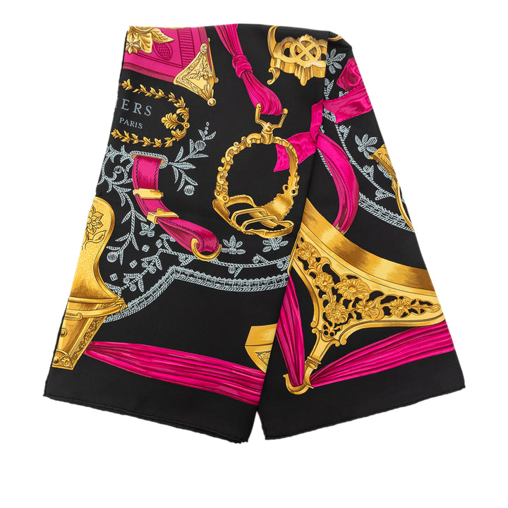 Hermès Etriers Foulard 90 Soie