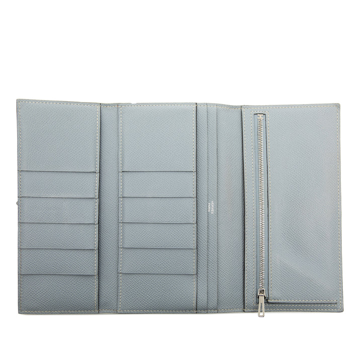 Hermès Bicolor Epsom Bearn Portefeuille long