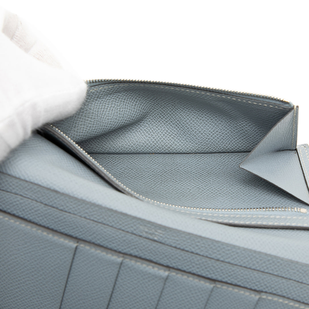 Hermès Bicolor Epsom Bearn Portefeuille long