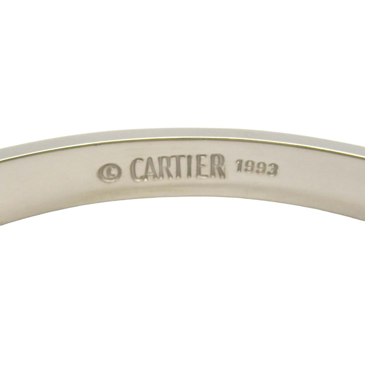 18K White Gold Classic Love Bracelet Silver - Gaby Paris
