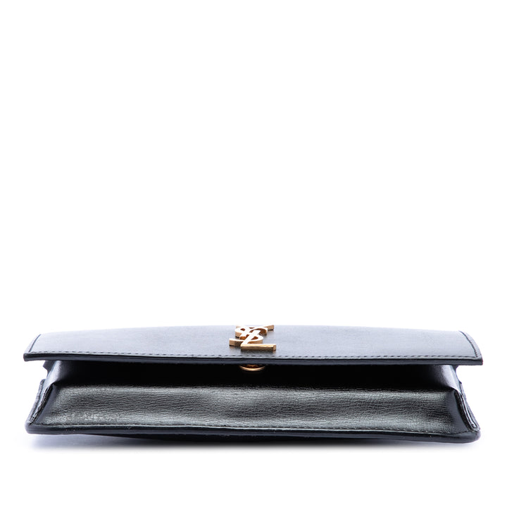 Saint Laurent Smooth Cuir de veau Monogram Cassandre Phone Holder