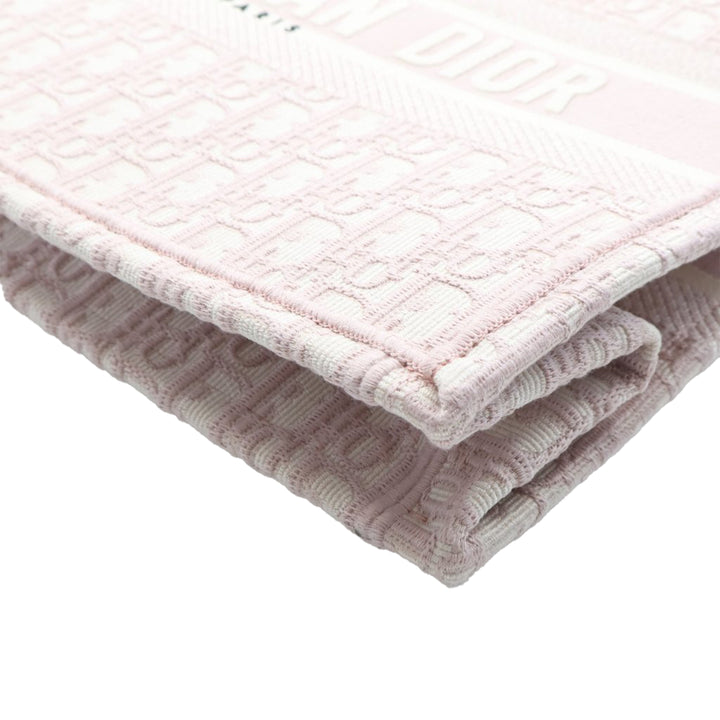 Dior Medium Oblique brodé Toile Book Cabas