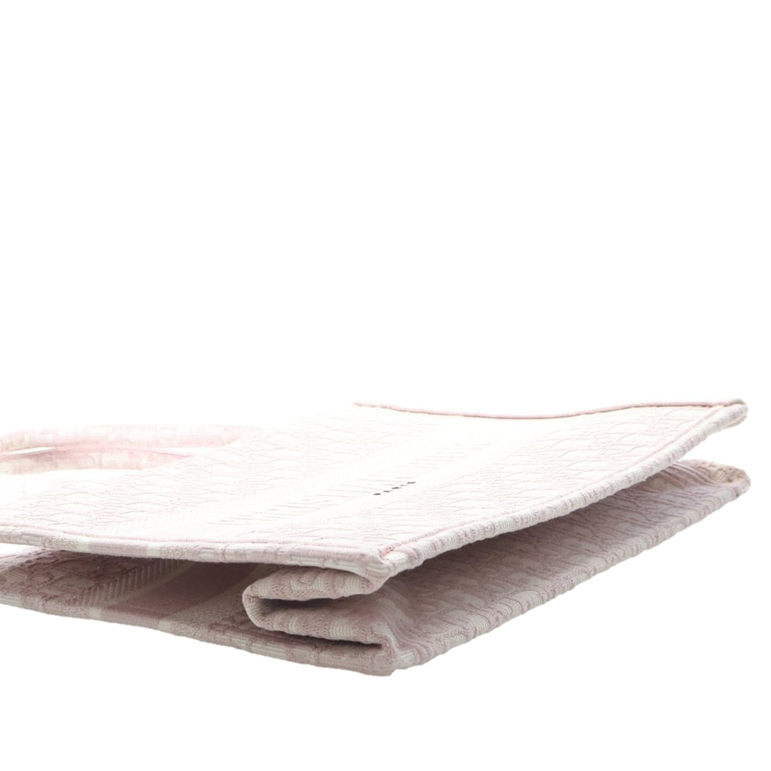Dior Medium Oblique brodé Toile Book Cabas