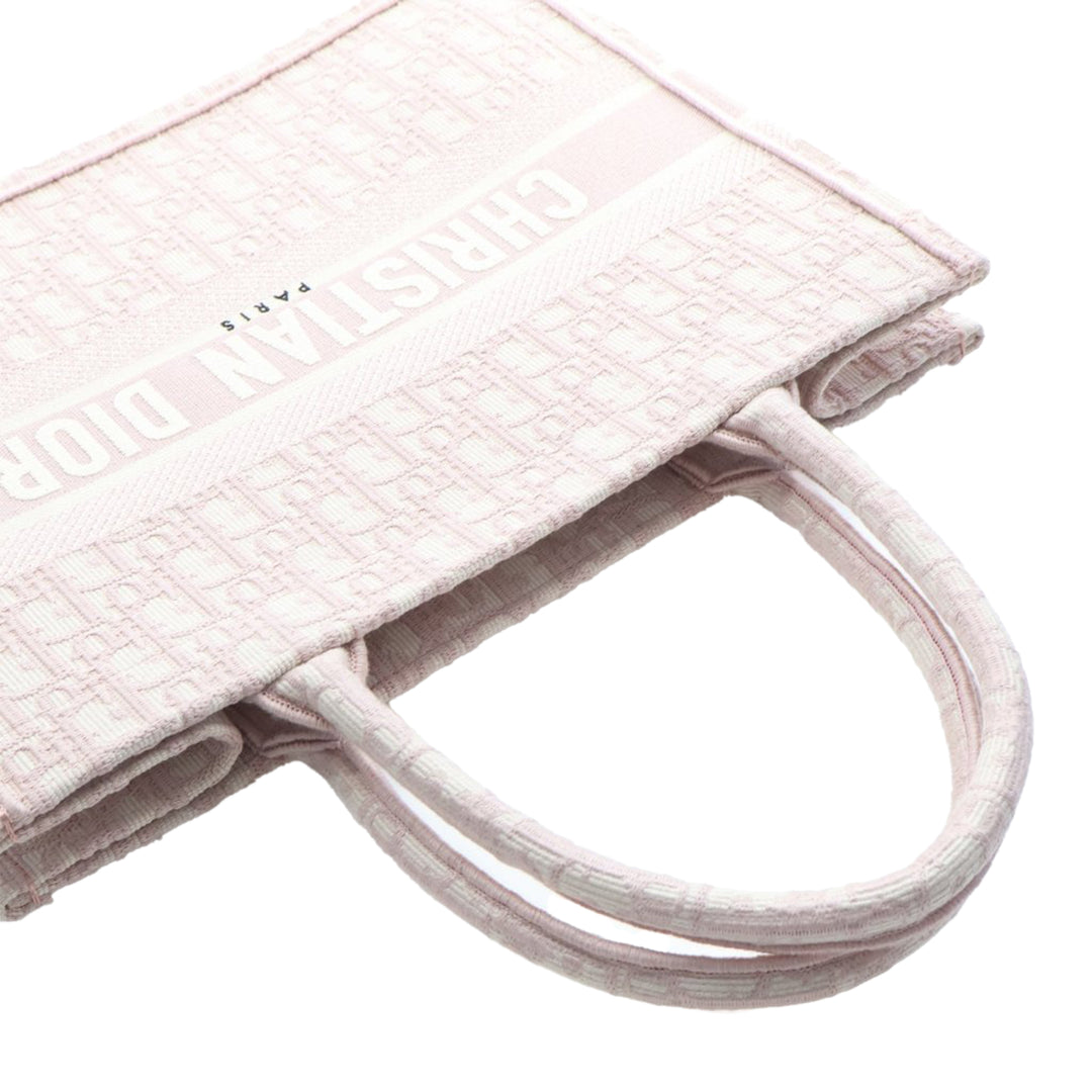 Dior Medium Oblique brodé Toile Book Cabas