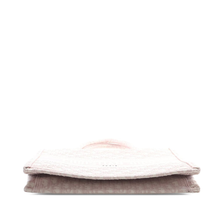 Dior Medium Oblique brodé Toile Book Cabas