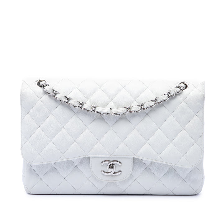 Chanel Jumbo Classic Caviar Double rabat