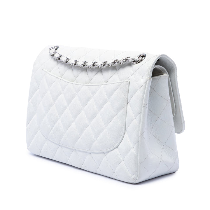 Chanel Jumbo Classic Caviar Double rabat