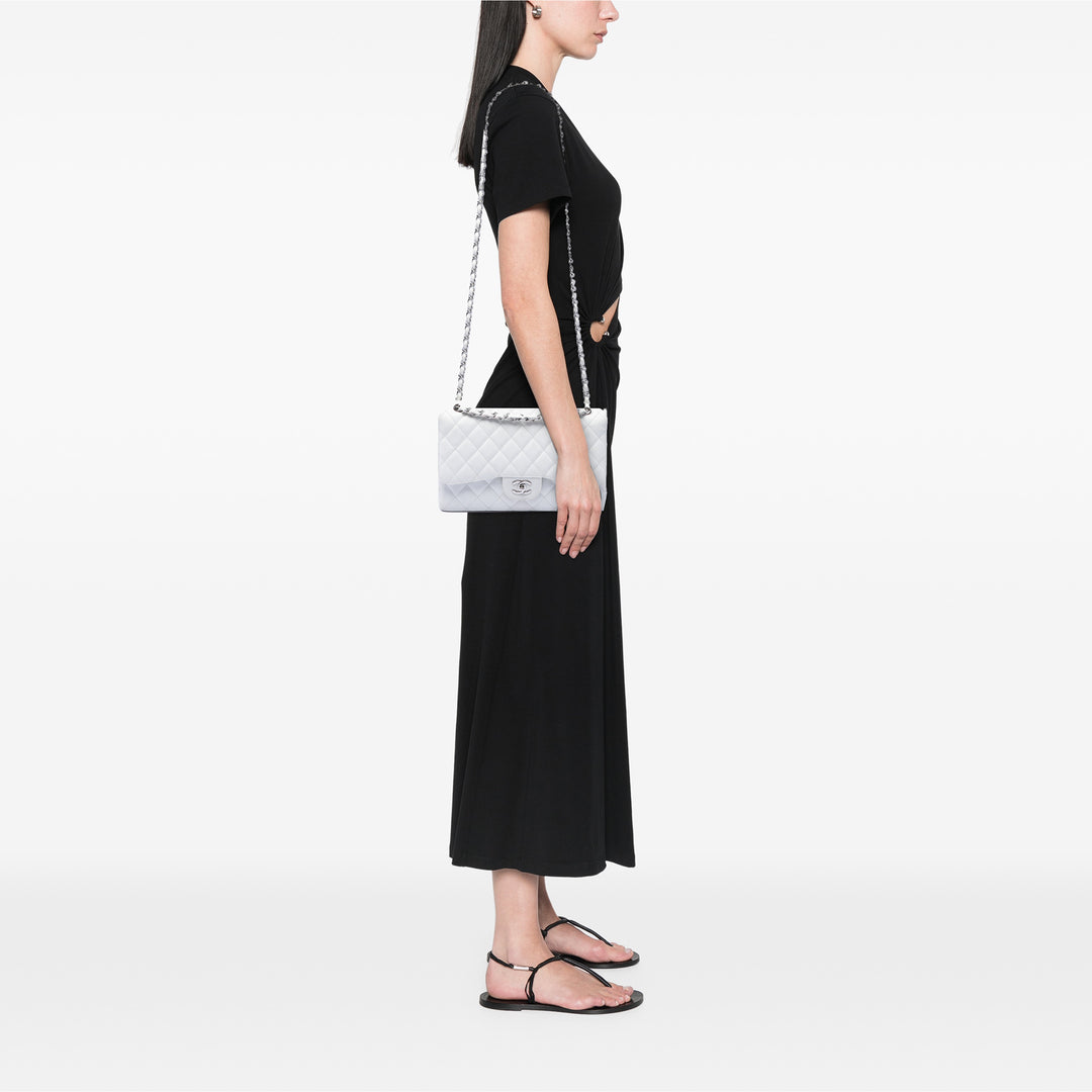 Chanel Jumbo Classic Caviar Double rabat