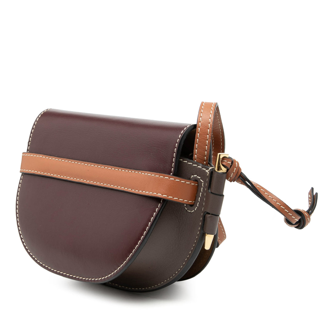 Tricolore Gate Sac Mini Marron
