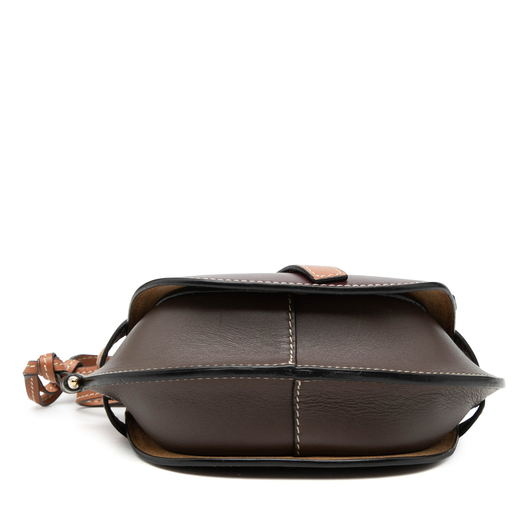 Tricolore Gate Sac Mini Marron
