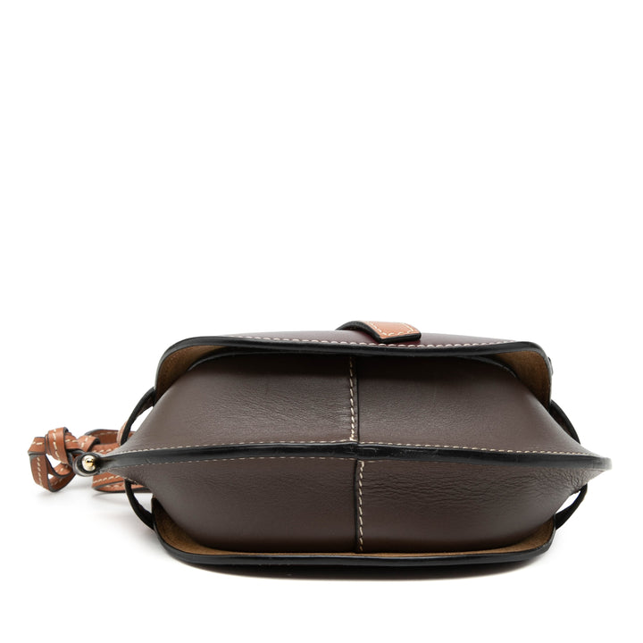 Tricolore Gate Sac Mini Marron