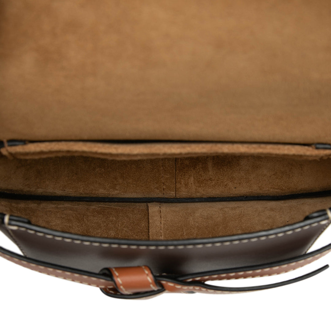 Tricolore Gate Sac Mini Marron