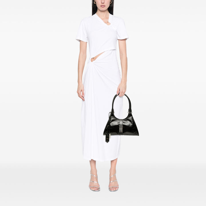 Prada Sac porté épaule Glossy Moyen Cuir de veau Noir – vue 6 – GABY PARIS