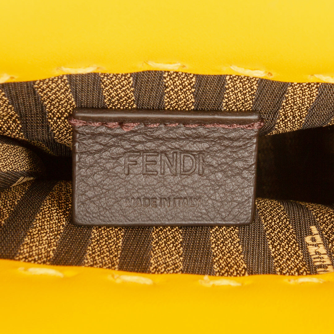 Fendi Mini Cuir Sunshine Shopper Cabas